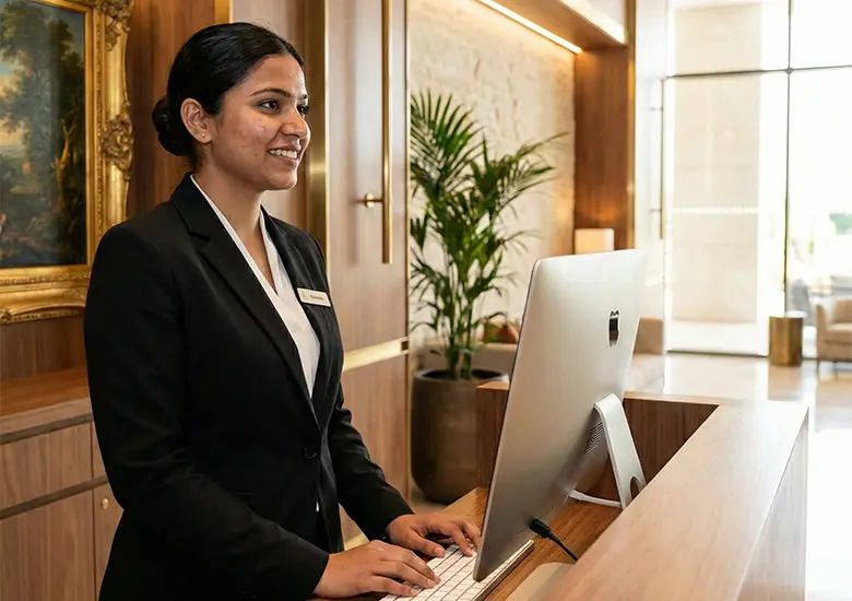 Front office training course at Sisique Hospitality Shimla