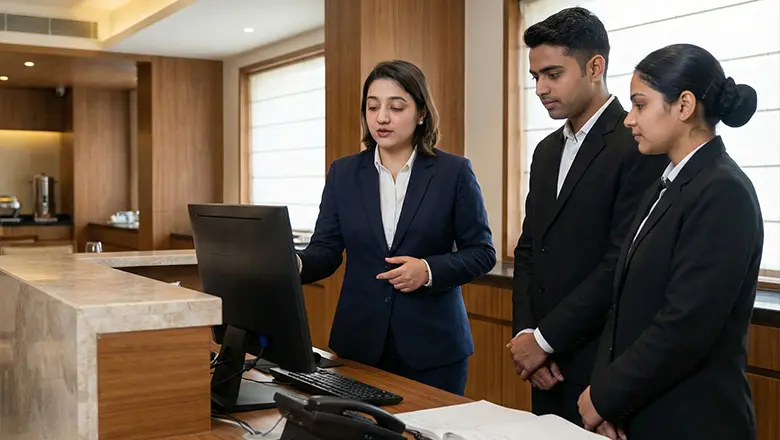 Hotel front office training programme in Himachal Pradesh
