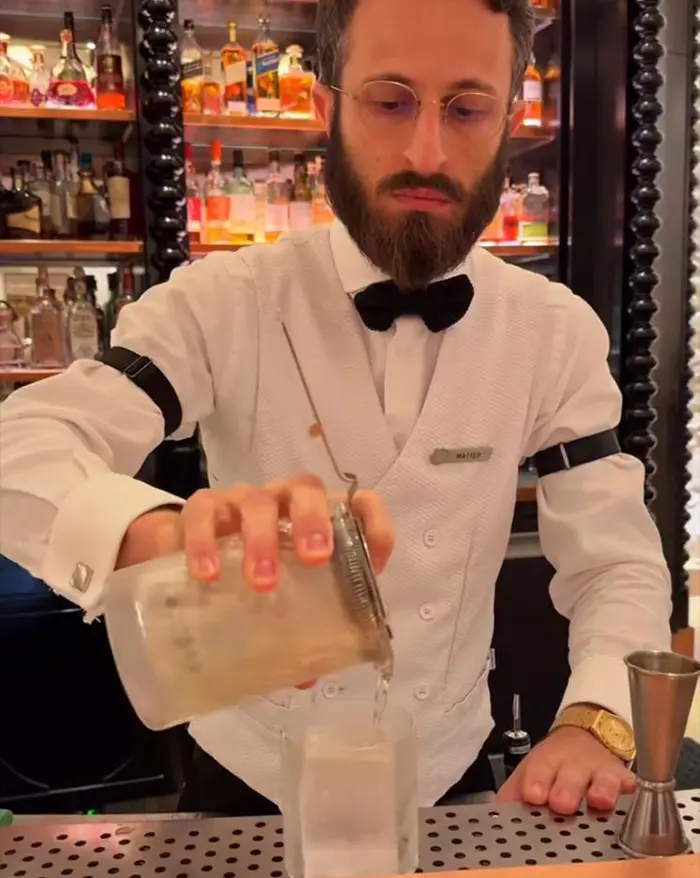 Matteo Micozzi, Head Bartender at Four Seasons London