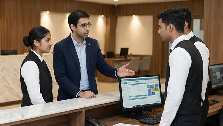 Professional front desk training programme in Himachal Pradesh