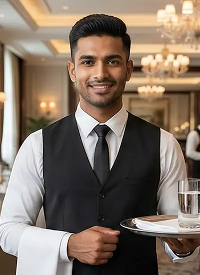 Hotel operations professional trained at Sisique Shimla