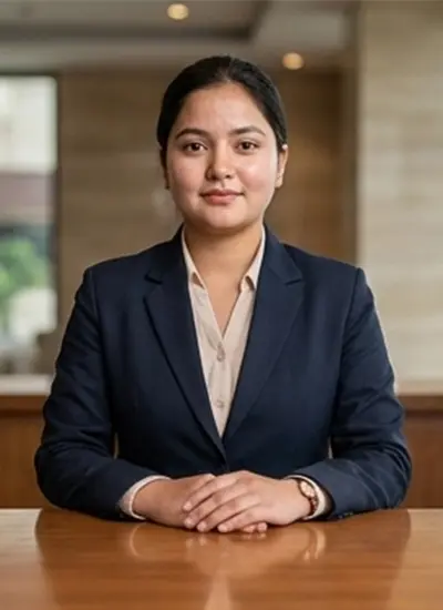 Hospitality graduate prepared for corporate guest service roles